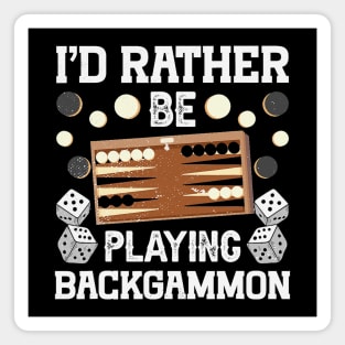 S52 Backgammon (103) Magnet